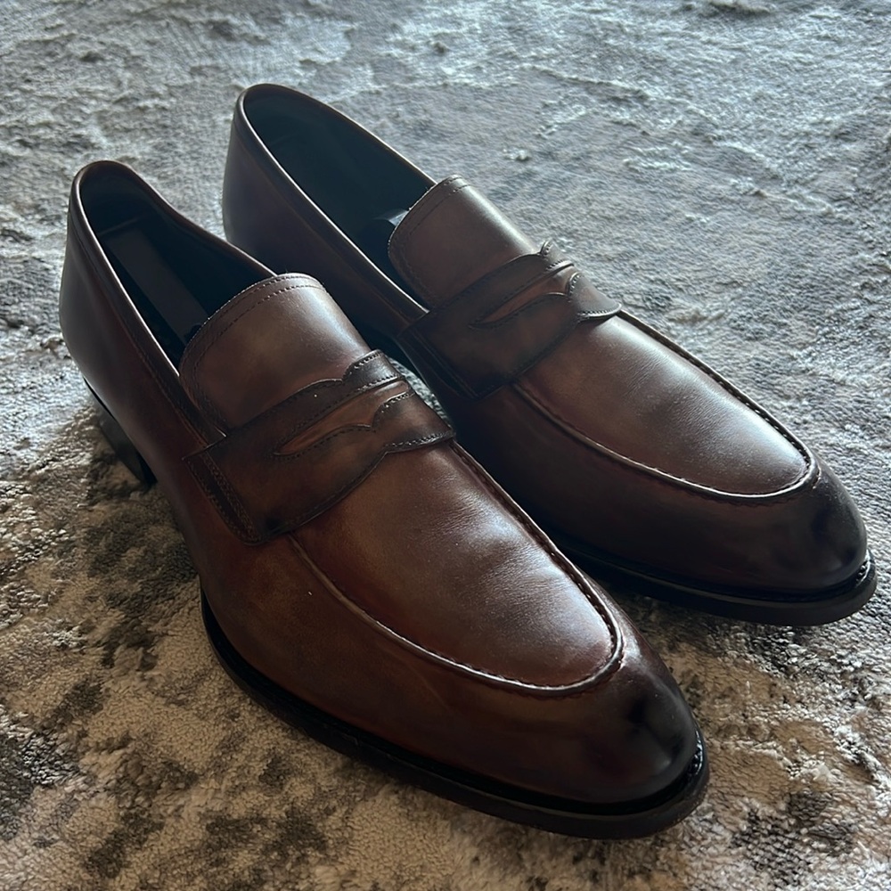 Brioni Brown Loafers